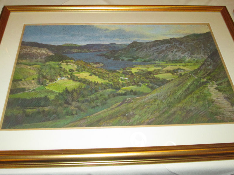 one of Lincolns Lake District paintings. Photo by Don Hodge